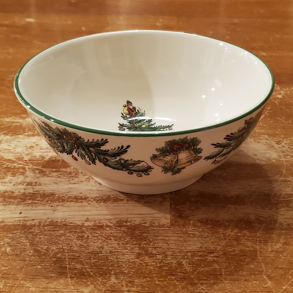 SPODE Bowl Christmas Tree Garland 2005